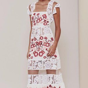 For Love & Lemons - Cecilia Midi Dress (Medium)